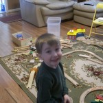 Our happy little fellow!