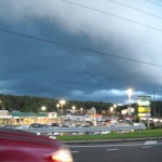 Stormy skies overhead!